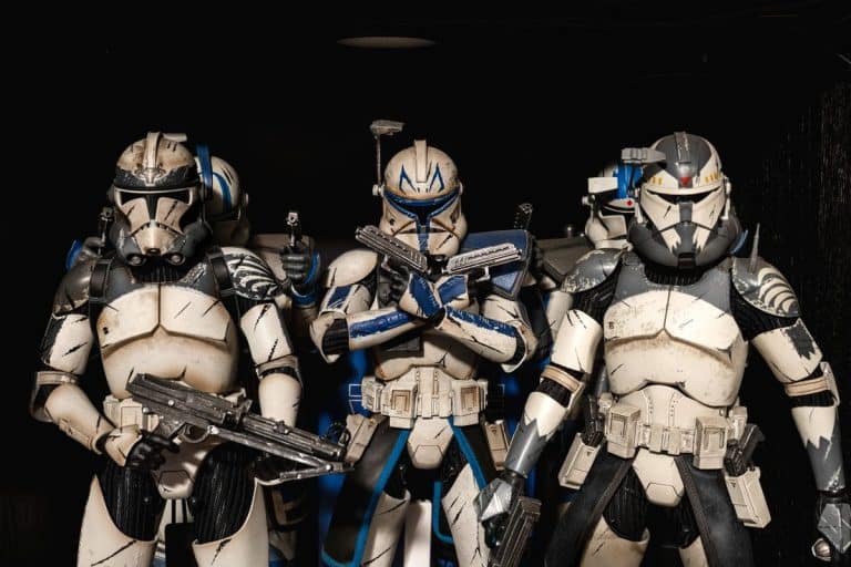 Figuras coleccionables Star Wars Clone Trooper