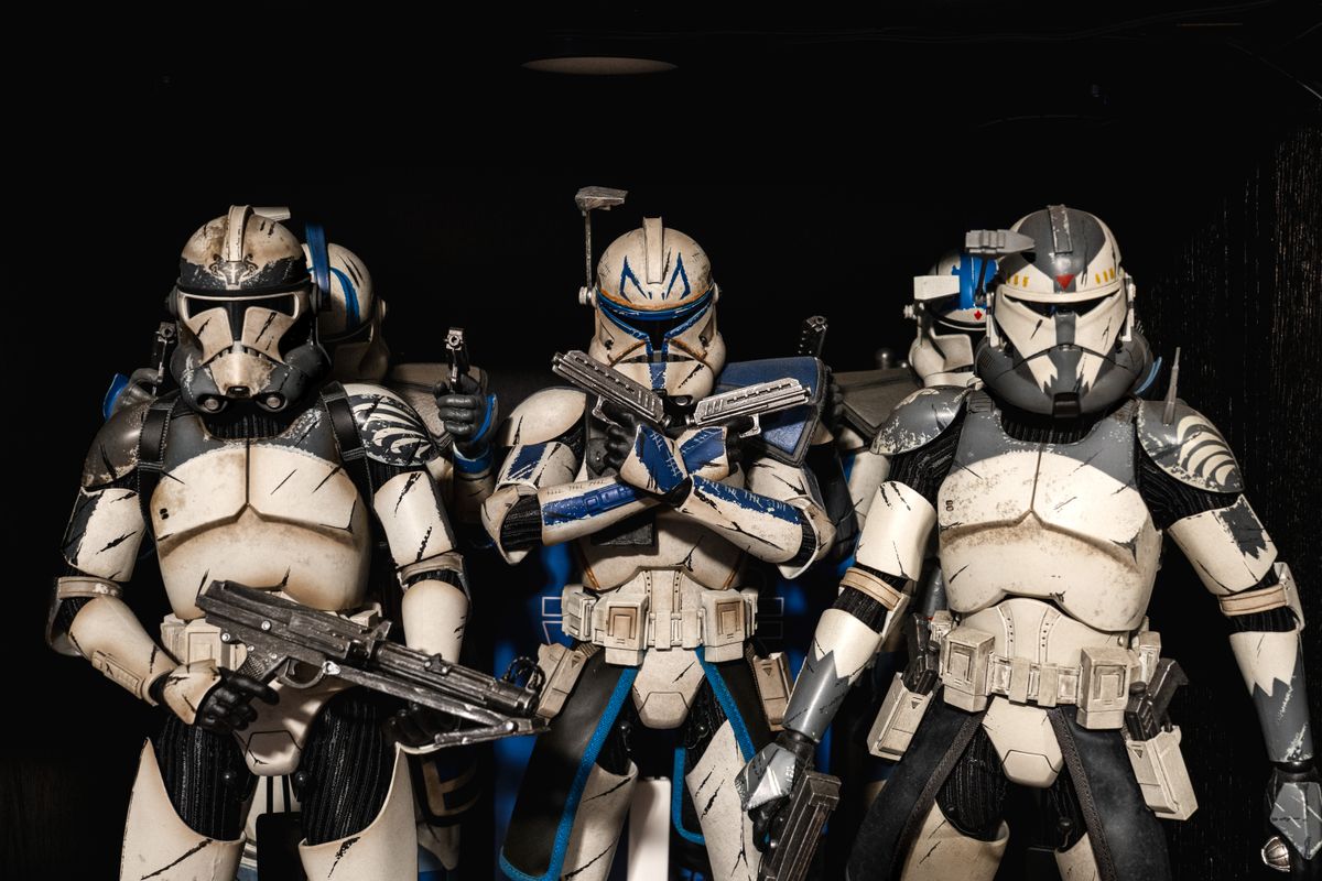 Figuras coleccionables Star Wars Clone Trooper