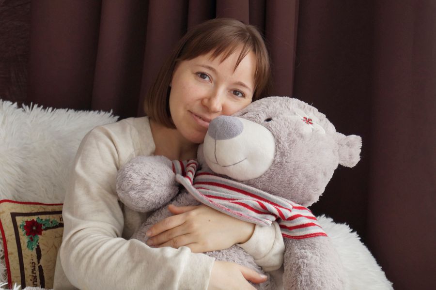 Peluche de apego para niños