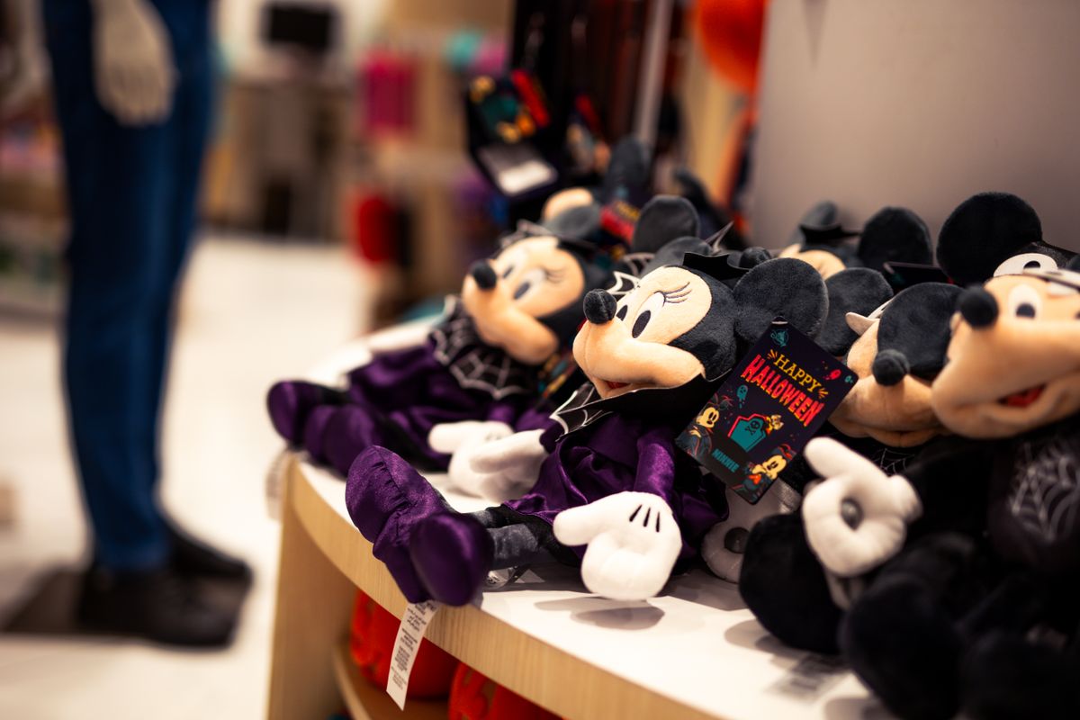 Peluches Minnie Mouse edición Halloween Disney