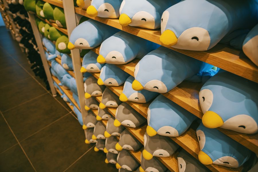 peluches pinguinos multigeneracionales 2 Peluches de pingüinos multigeneracionales