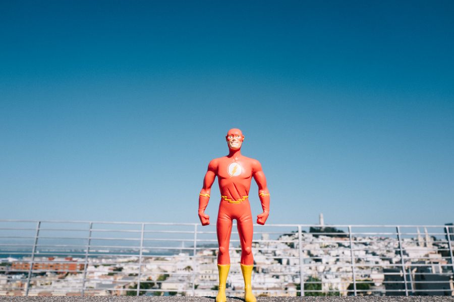 Figura de superhéroe coleccionable