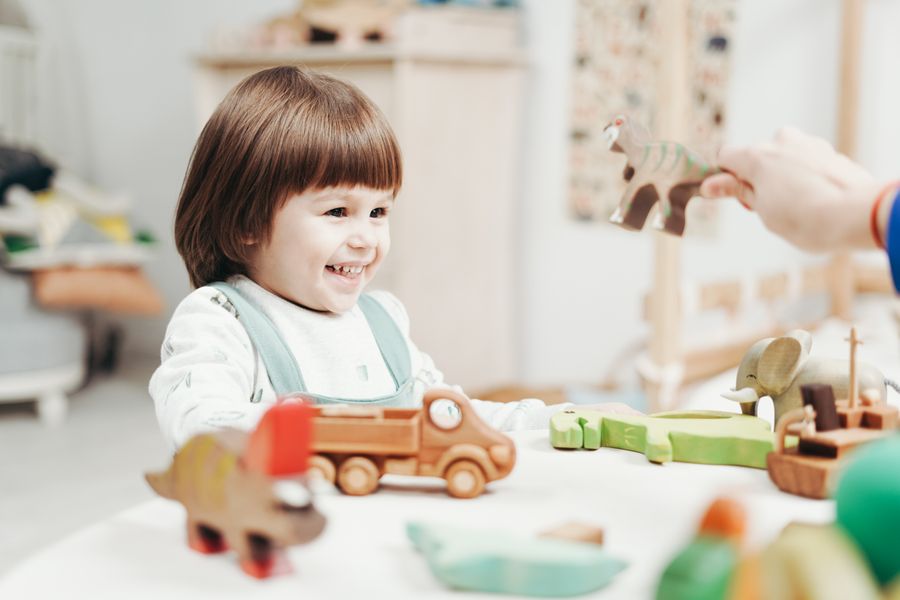 Juguetes de madera para niños