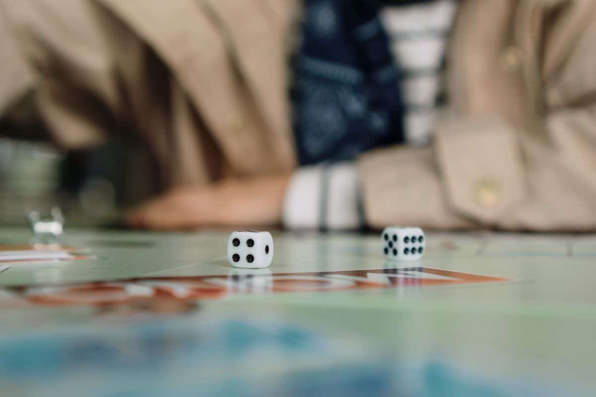 Dados de juegos de mesa para jugadores